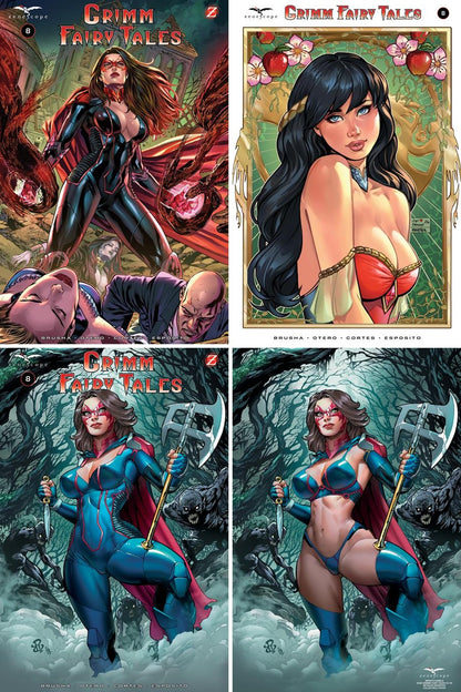 Grimm Fairy Tales Volume 3 #8 cover collage