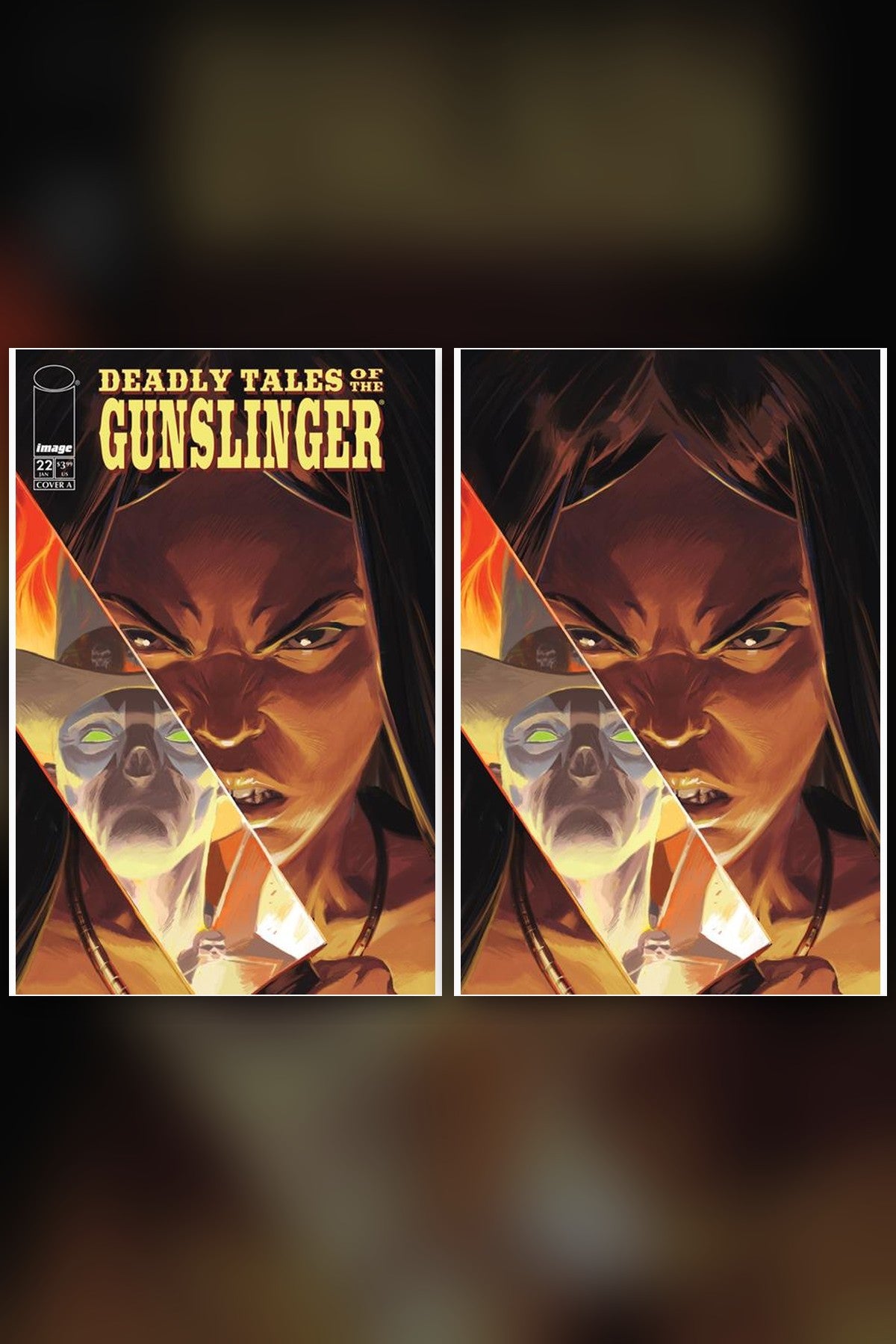 Deadly Tales Of The Gunslinger Spawn #22 cover collage