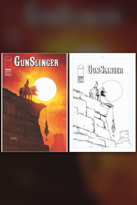 Gunslinger Spawn #61 cover collage