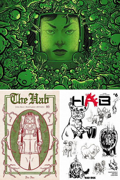 Hab #6 (Of 6) cover collage