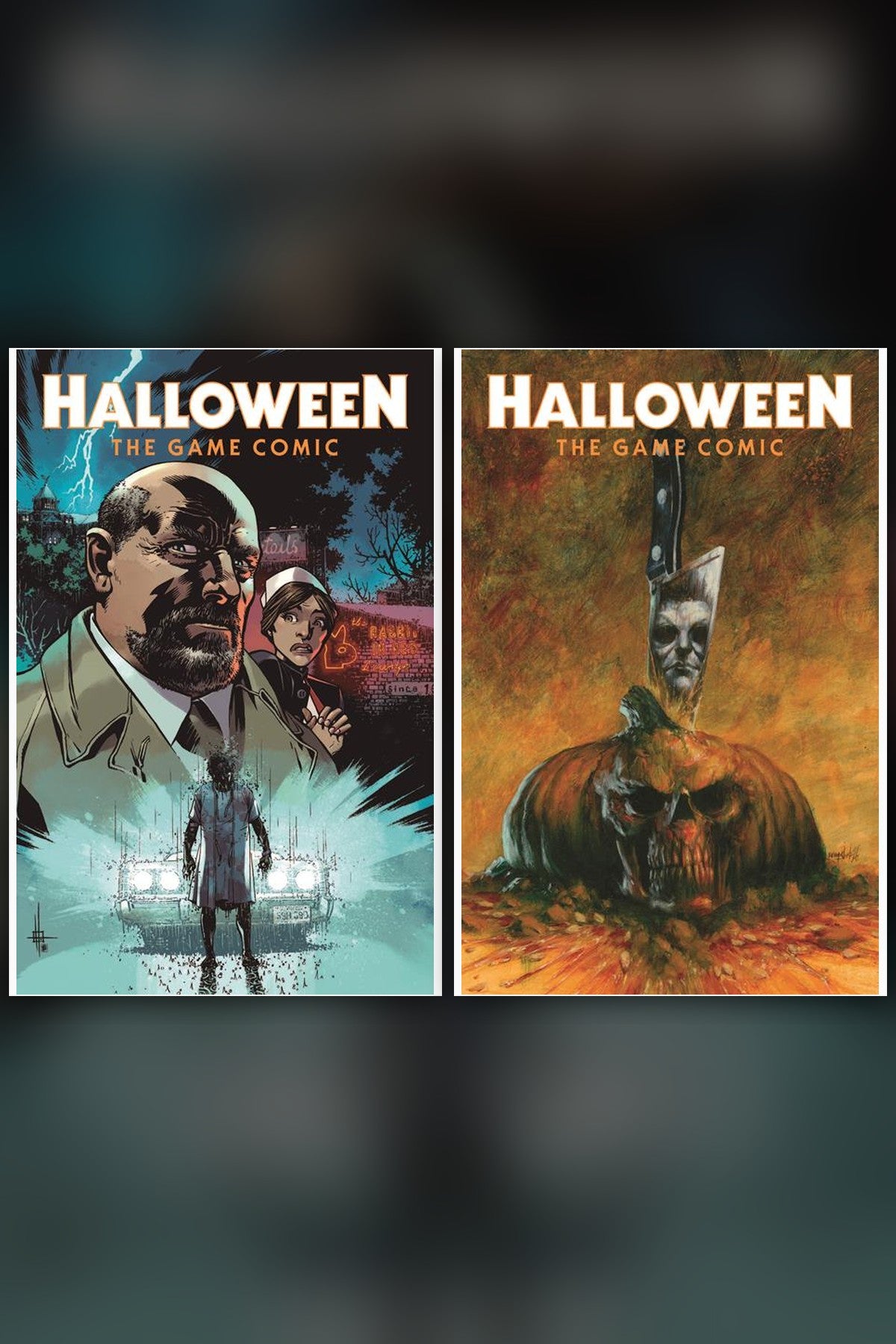 Halloween: The Game Comic #1 (Of 5) cover collage