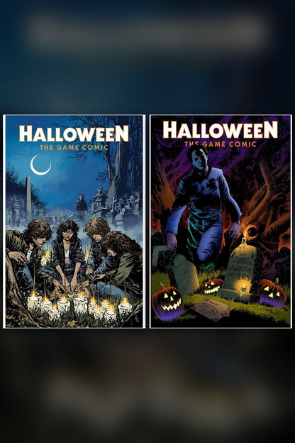 HALLOWEEN: The Game Comic #3 (Of 5) cover collage