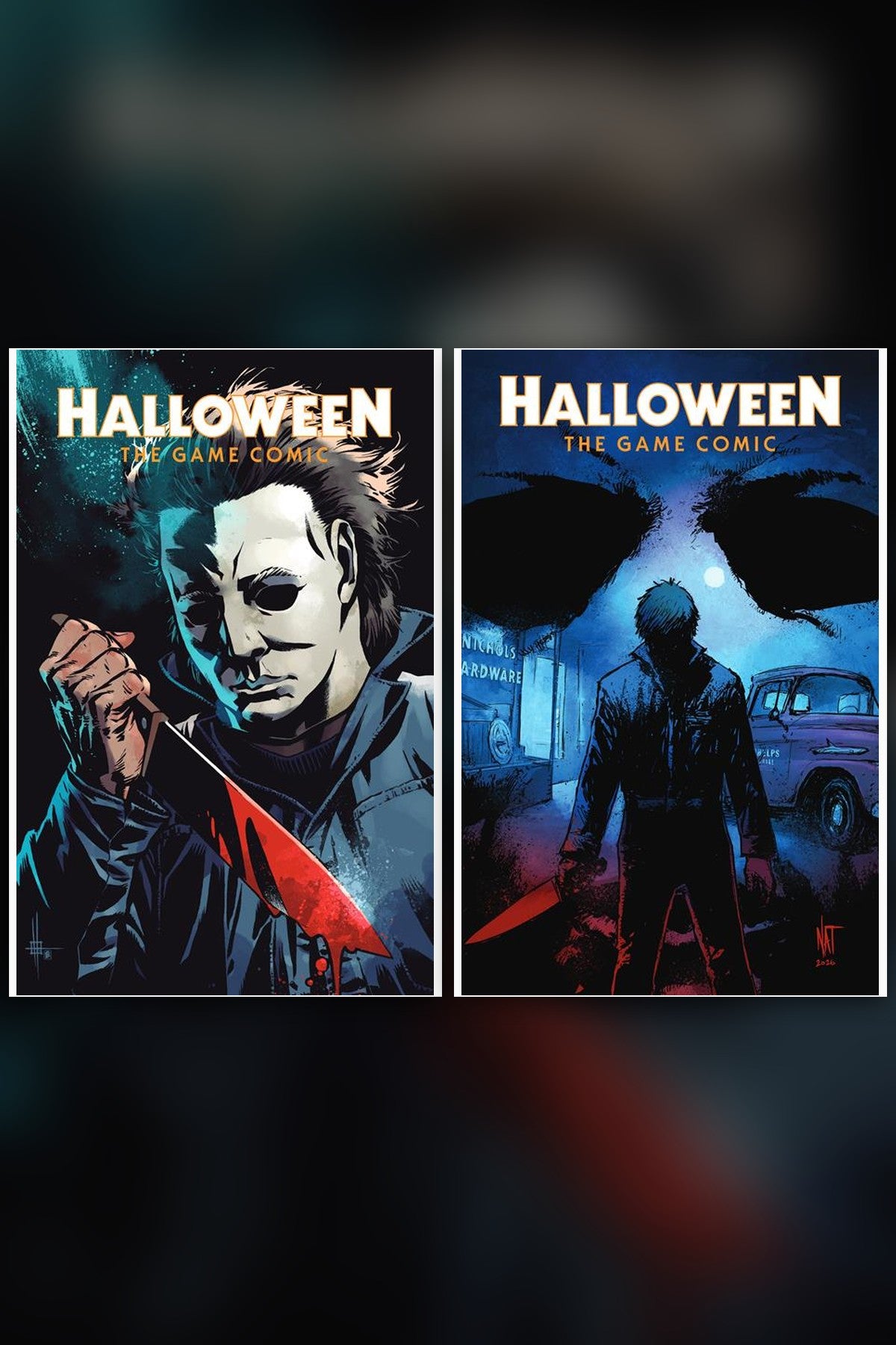 Halloween: The Game Comic #2 (Of 5) cover collage