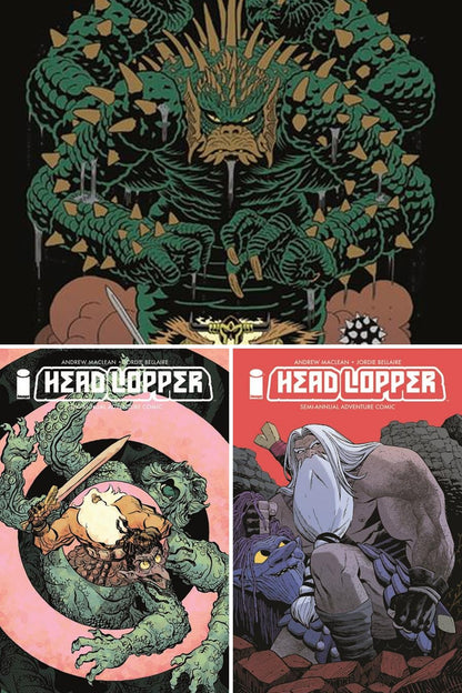 Head Lopper #2 cover collage