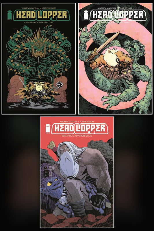 Head Lopper #2 cover collage