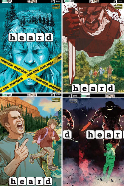 Heard #1 cover collage