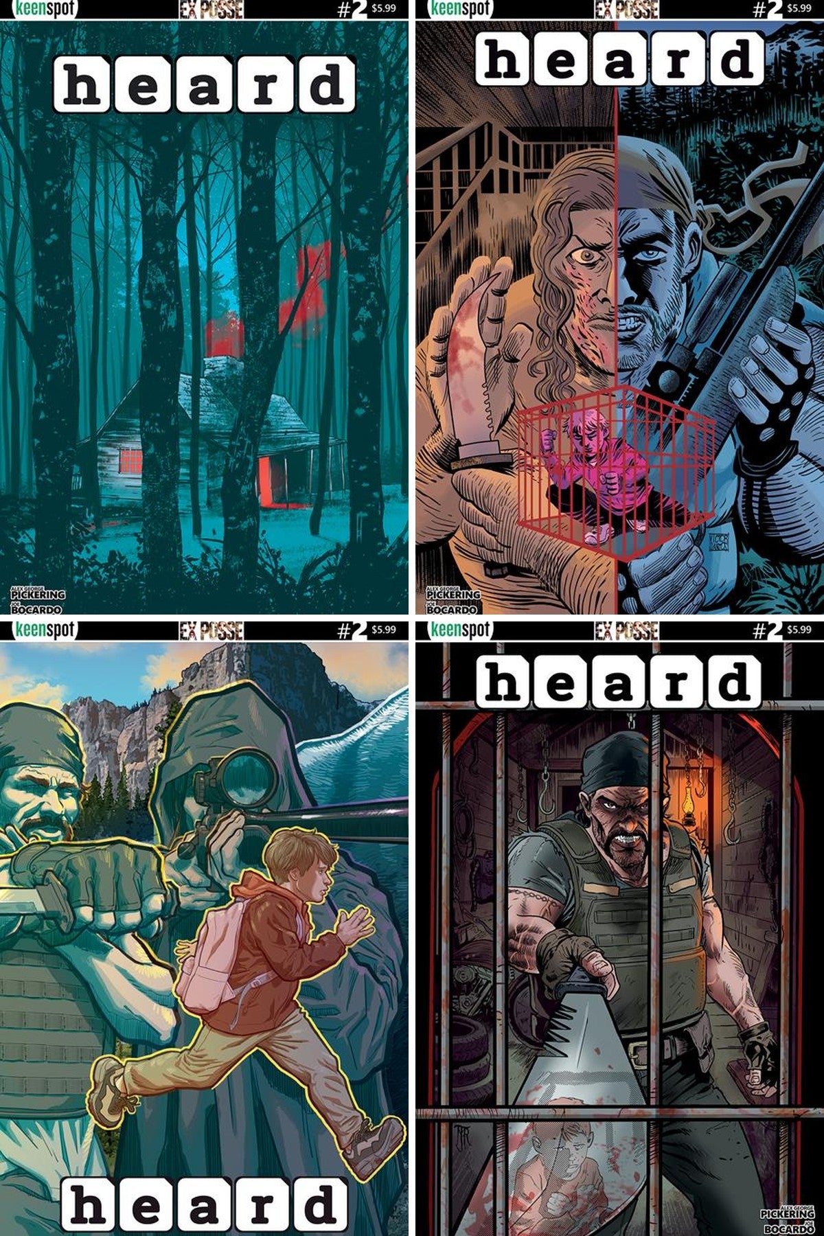 Heard #2 cover collage
