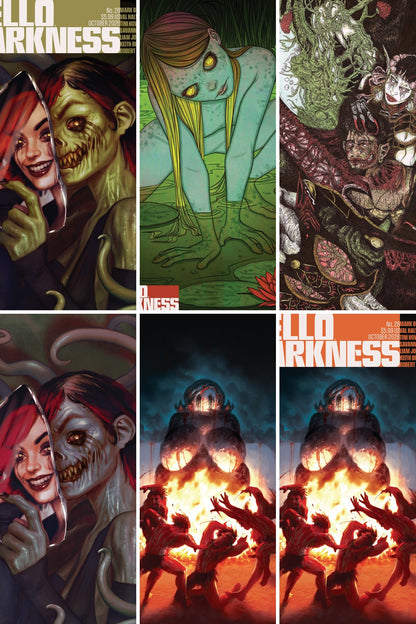 Hello Darkness #26 cover collage