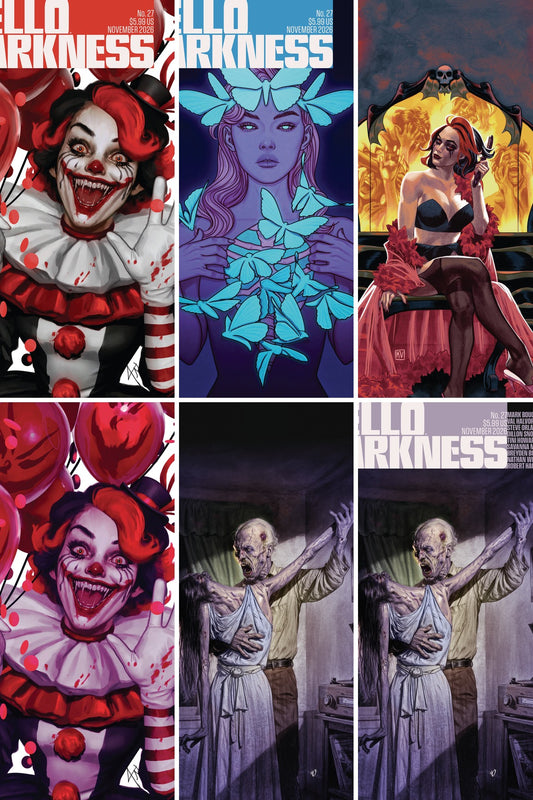 Hello Darkness #27 cover collage