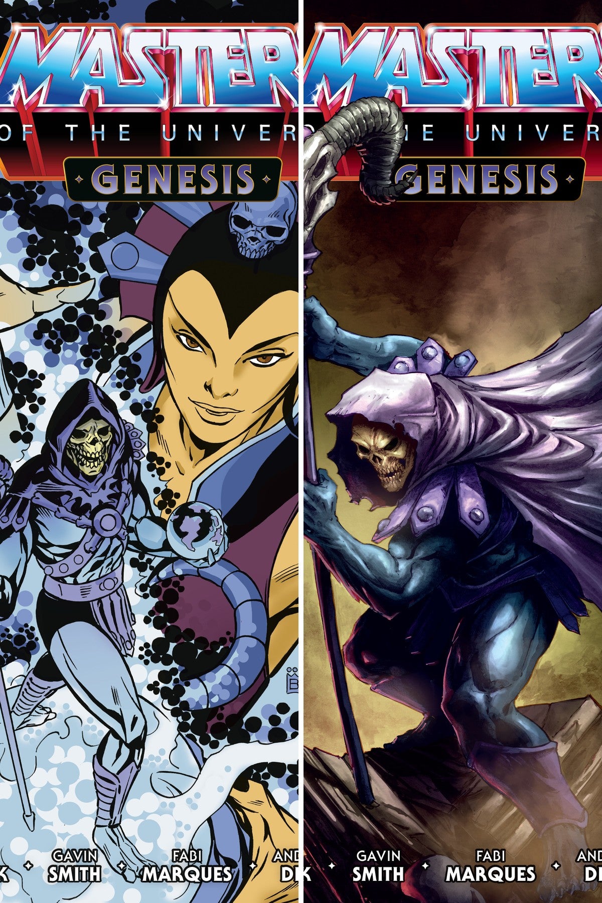 He-Man and the Masters of the Universe: Genesis #3 cover collage