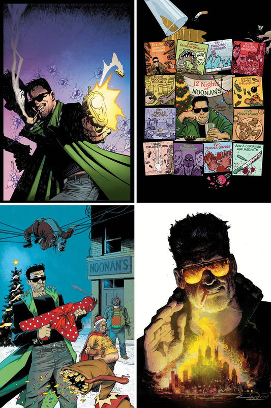 Hitman It Was the Nineties Special #1 cover collage