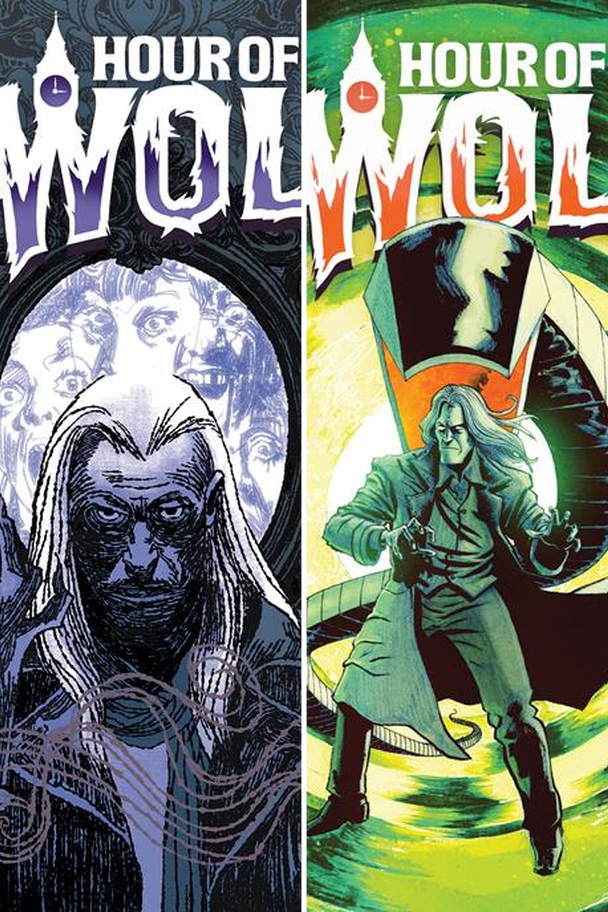 Hour of the Wolf #5 (Of 8) cover collage