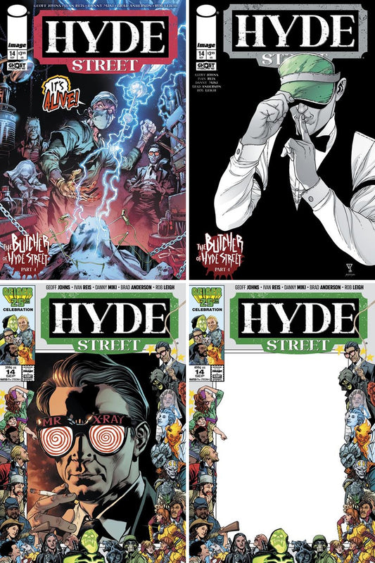 Hyde Street #14 cover collage