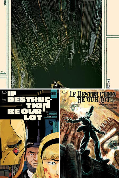 If Destruction Be Our Lot #6 cover collage
