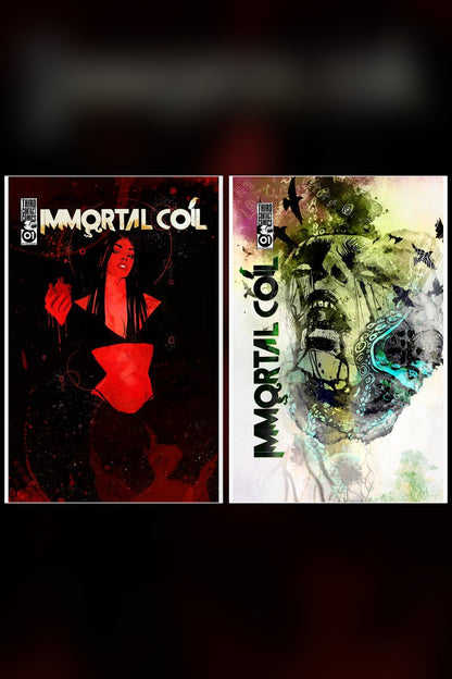 Immortal Coil #1 (Of 5) cover collage