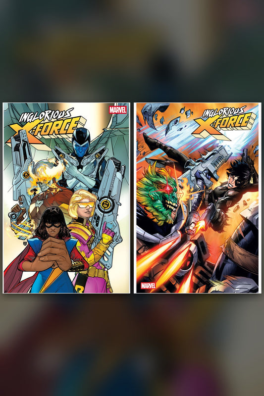 INGLORIOUS X-FORCE #10 cover collage