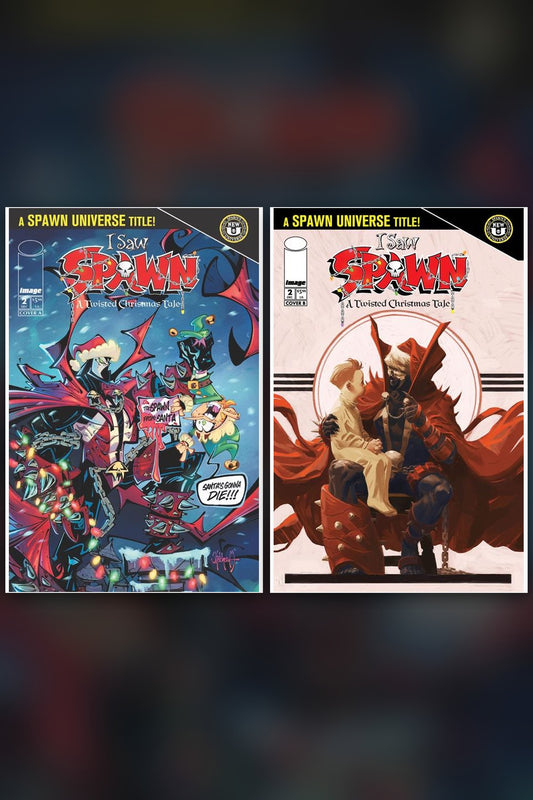 I Saw Spawn A Twisted Christmas Tale #2 (Of 2) cover collage