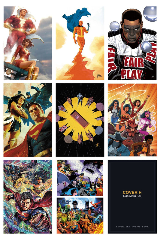 Justice League Unlimited #25 - All Covers - Cover H art coming soon