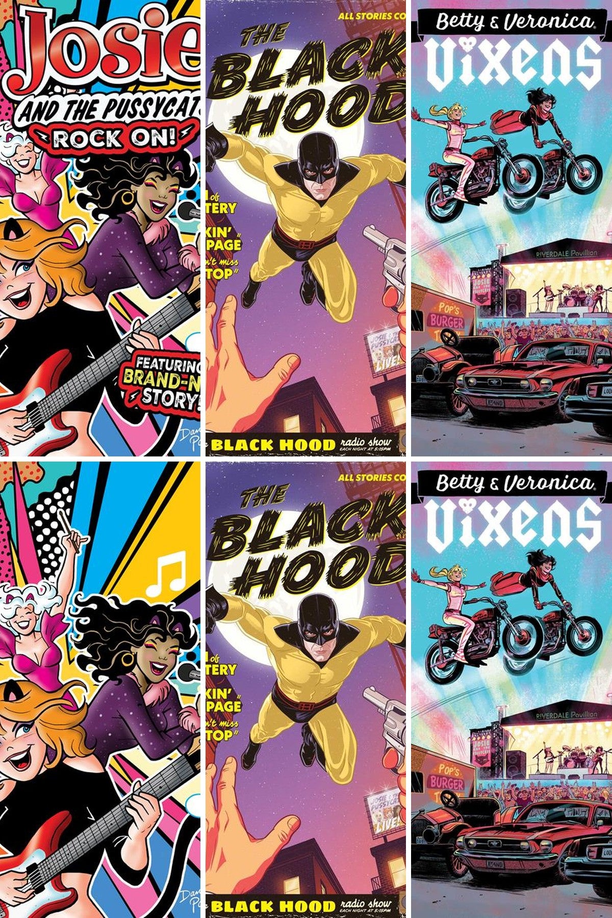 Josie and the Pussycats: Rock On! (One Shot) cover collage