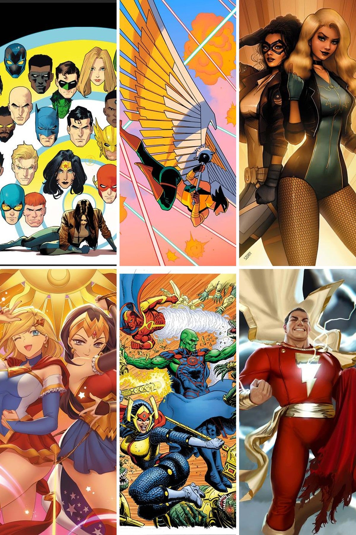 Justice League Unlimited #24 cover collage