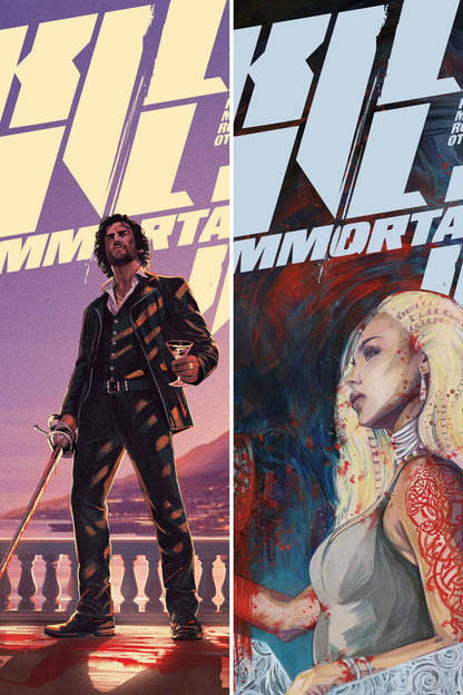 Kill All Immortals III #2 cover collage