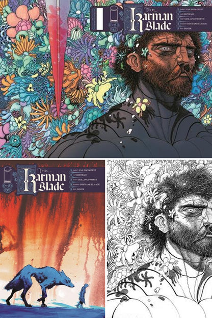 Karman Blade #3 (Of 4) cover collage