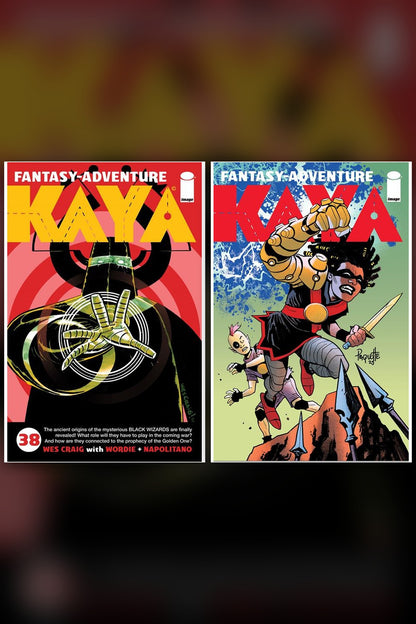 Kaya #38 cover collage