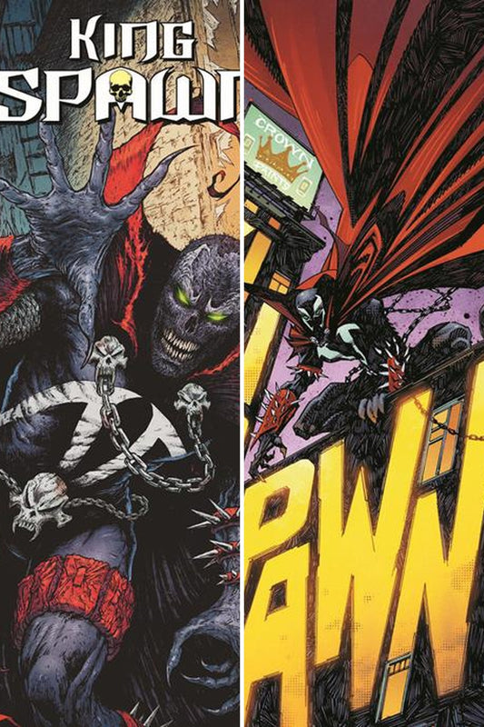 King Spawn #59 cover collage