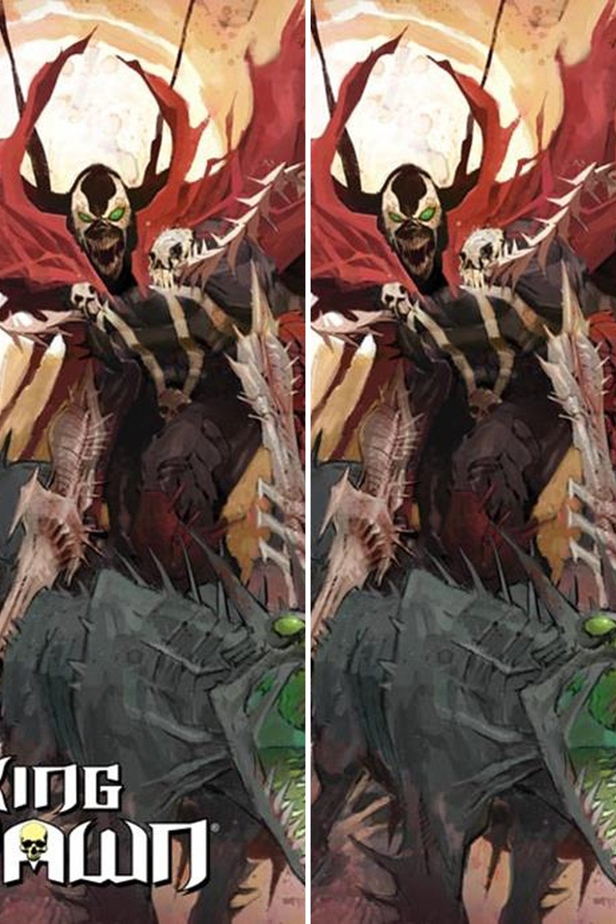 King Spawn #61 cover collage