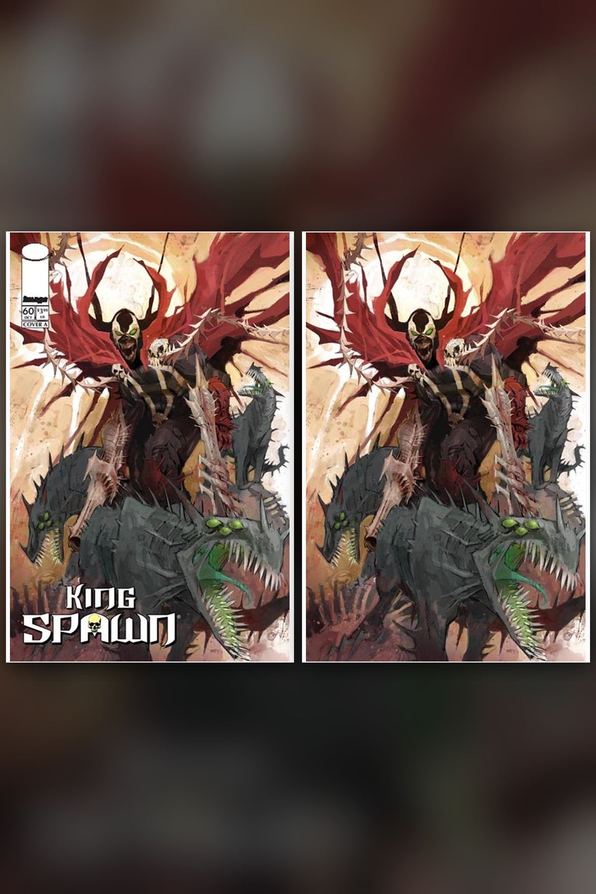 King Spawn #61 cover collage