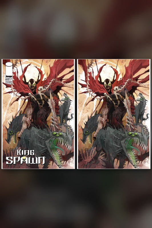 King Spawn #61 cover collage