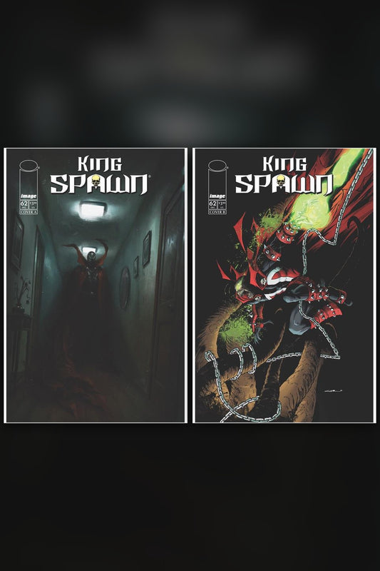 King Spawn #62 cover collage
