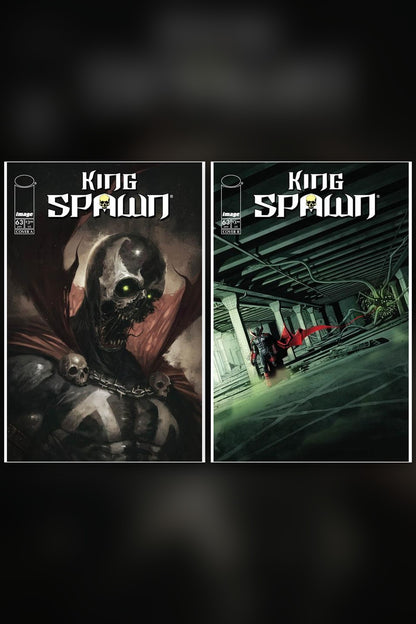 King Spawn #63 cover collage