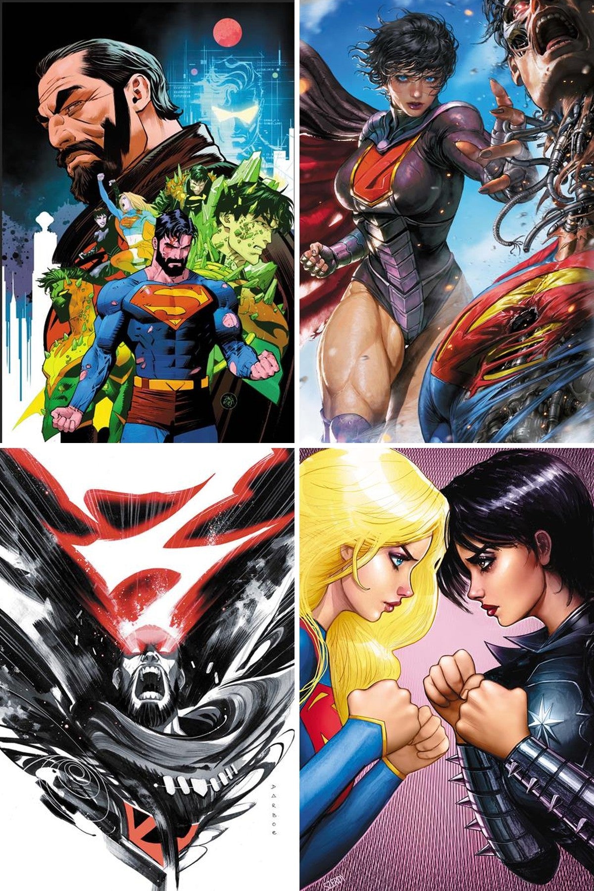 Superman: Kingdom of Zod Special #1 cover collage