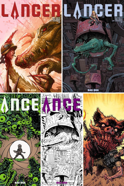 Lancer #2 (Of 4) cover collage