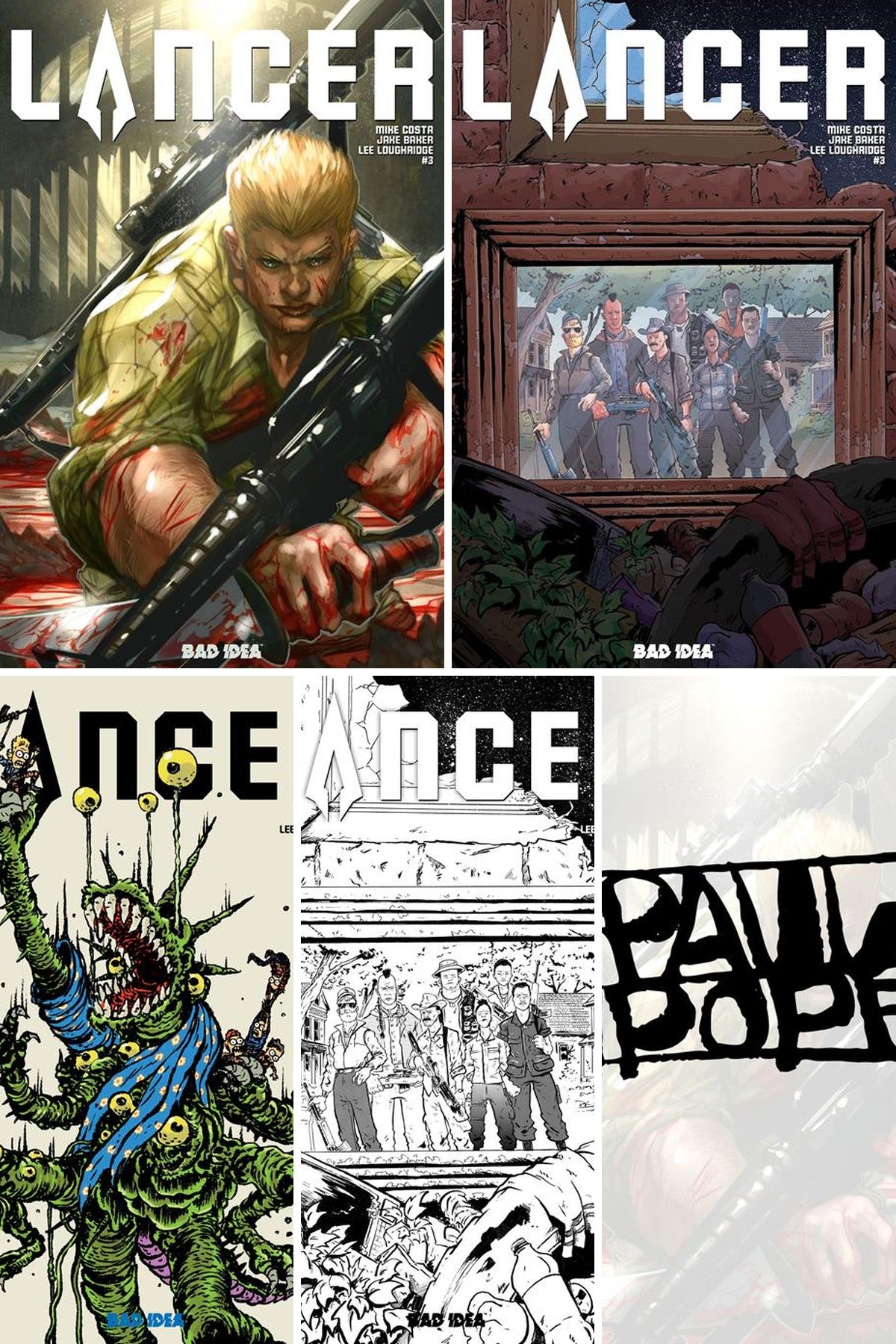 Lancer #3 (Of 4) cover collage