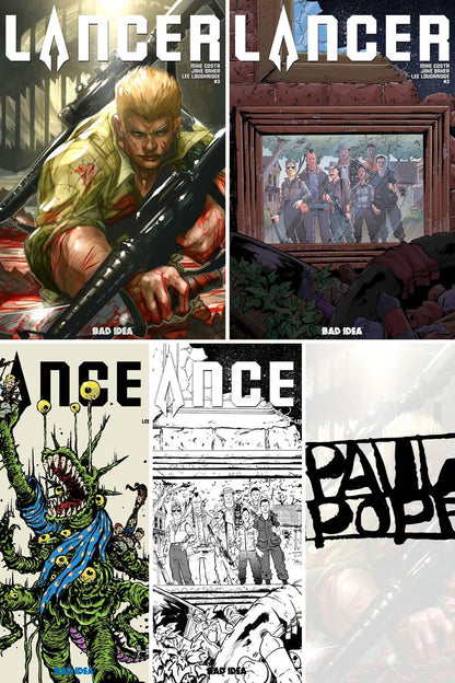 Lancer #3 (Of 4) cover collage