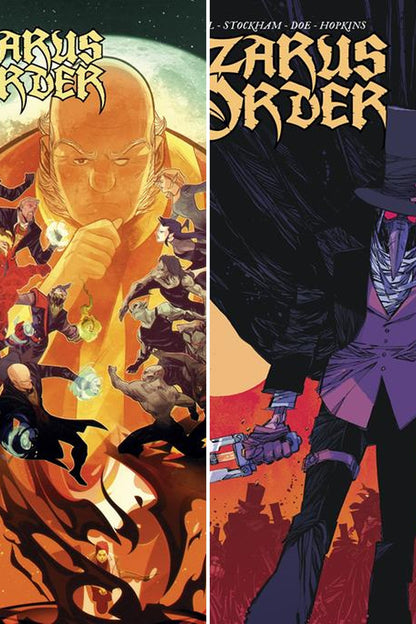 Lazarus Order #4 (Of 8) cover collage