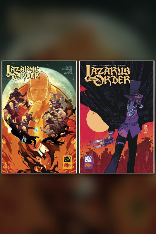 Lazarus Order #4 (Of 8) cover collage
