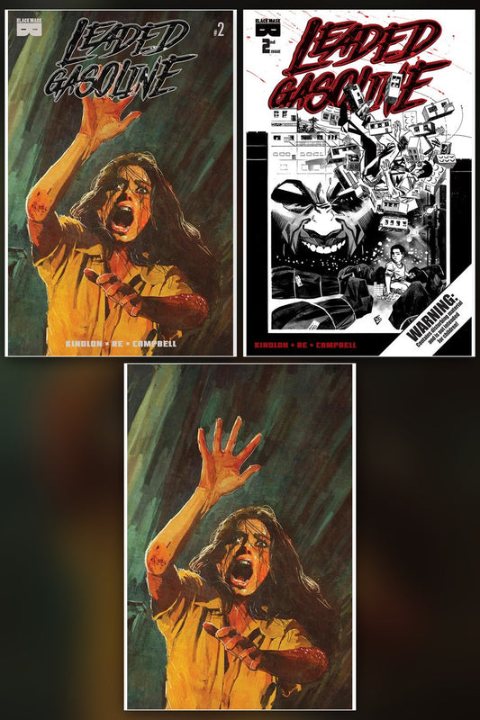 Leaded Gasoline #2 cover collage