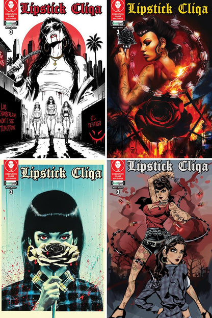 Lipstick Cliqa #3 (Of 3) cover collage
