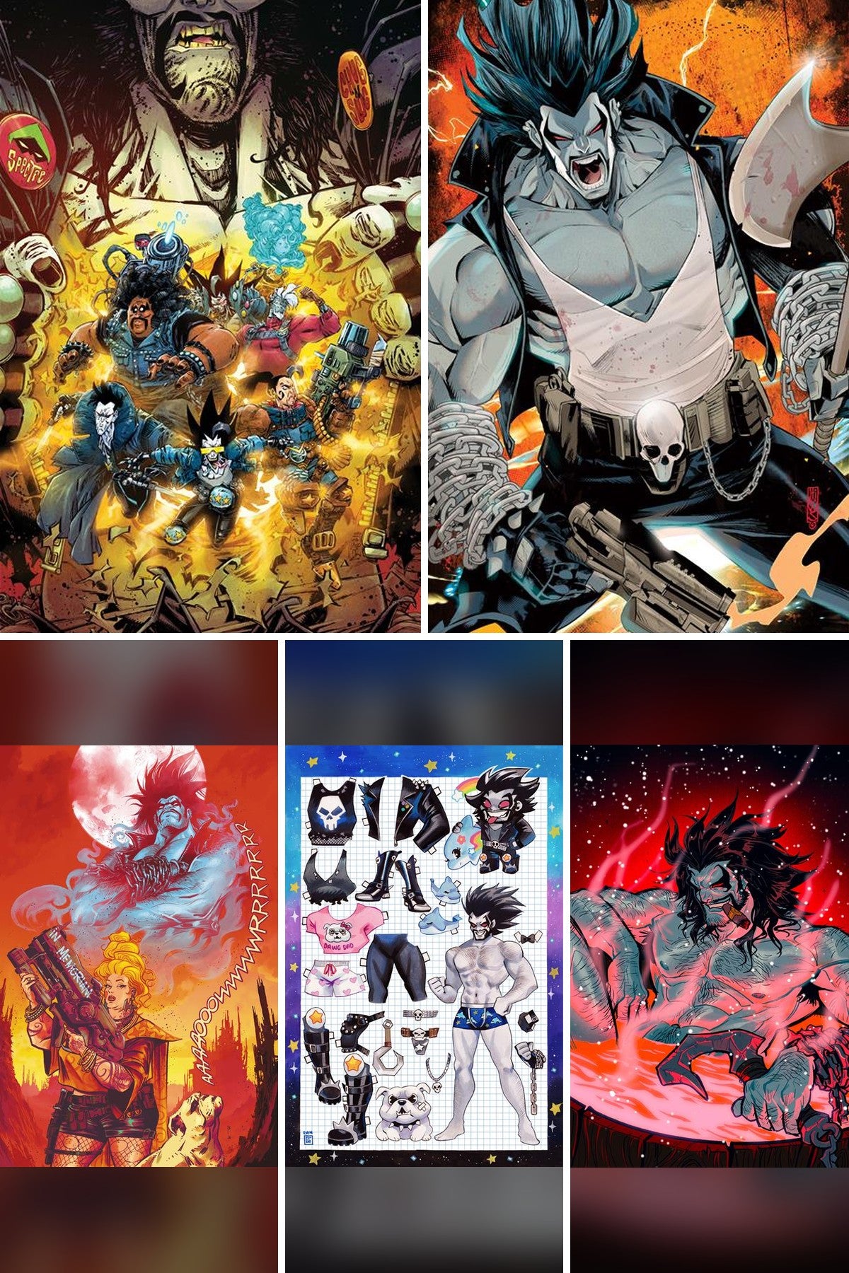 Lobo #11 cover collage