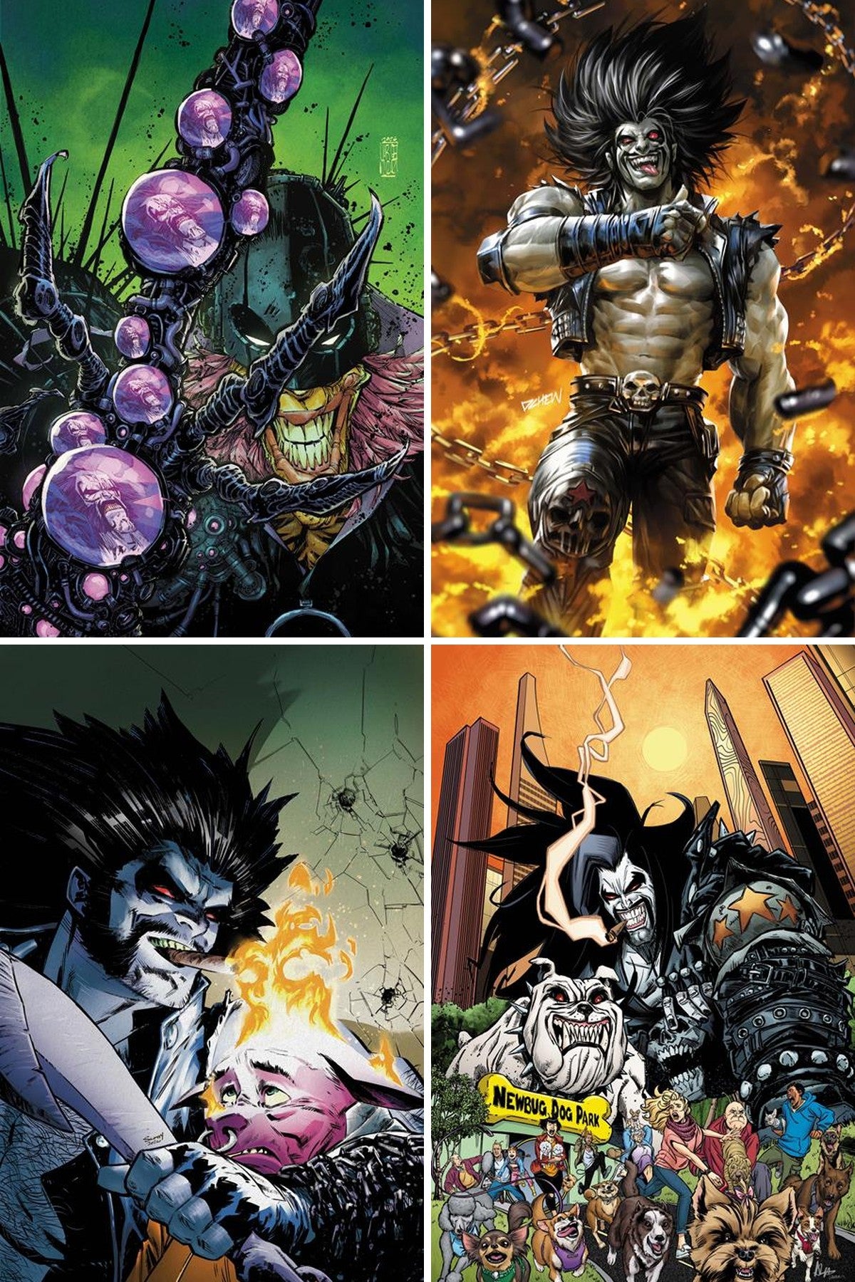Lobo #8 cover collage