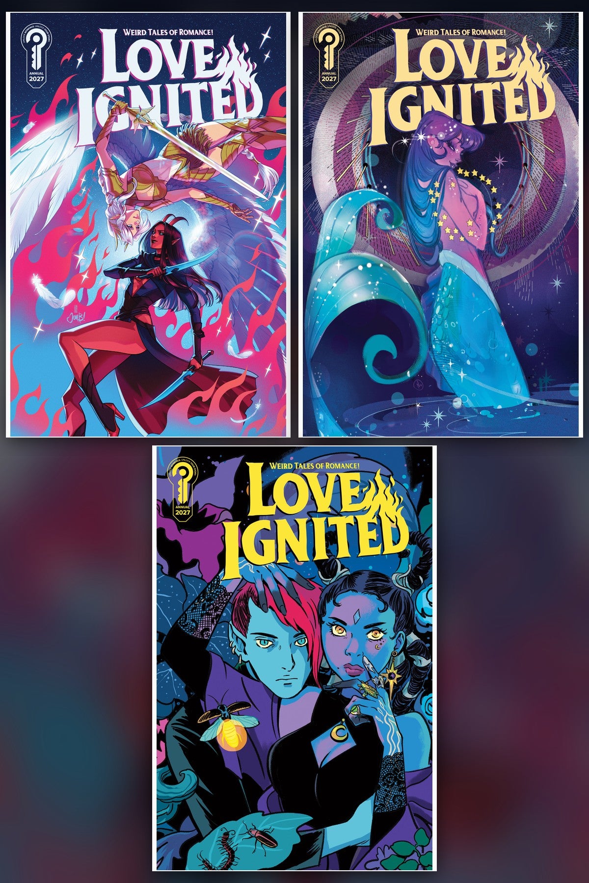 Love Ignited 2027 cover collage