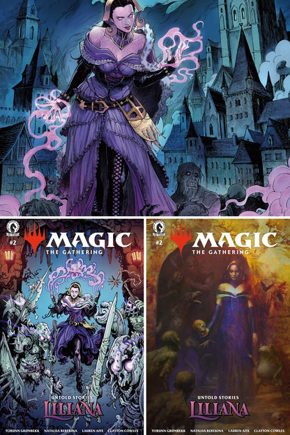 Magic: The Gathering: Untold Stories--Liliana #2 cover collage