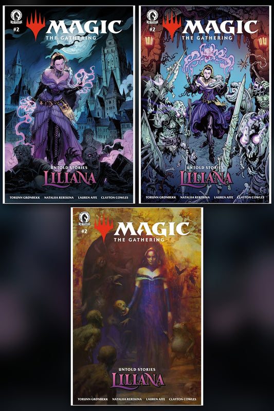 Magic: The Gathering: Untold Stories--Liliana #2 cover collage