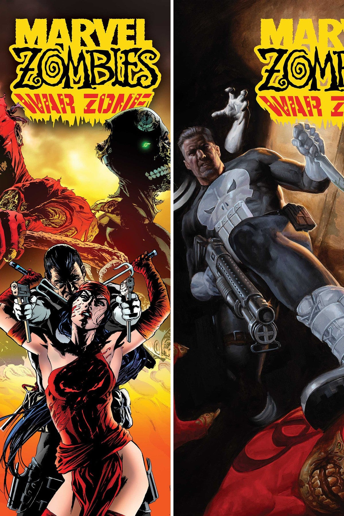MARVEL ZOMBIES: WAR ZONE #3 cover collage