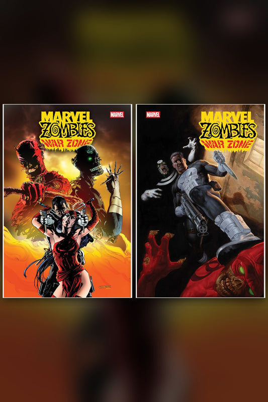 MARVEL ZOMBIES: WAR ZONE #3 cover collage