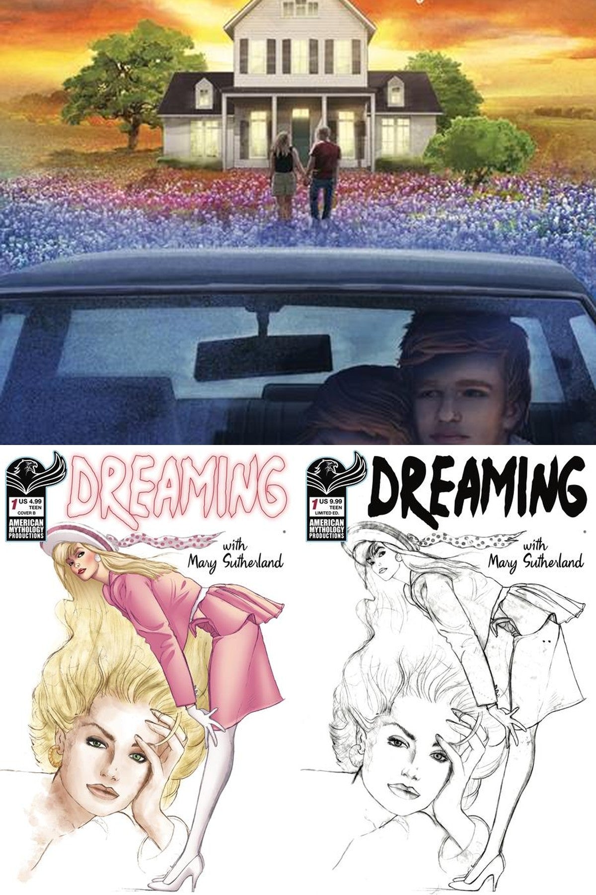 Dreaming with Mary Sutherland #1 (One Shot) cover collage