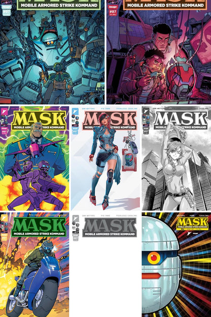 MASK #7 cover collage